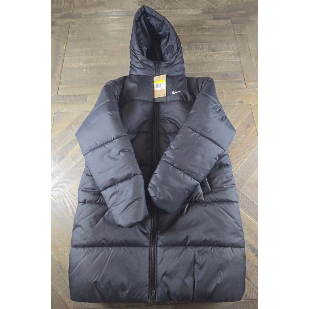 Nike Womens Therma-FIT Repel Hooded Parka Puffer Jacket HV4912-010 Size S NWT - Picture 1 of 7